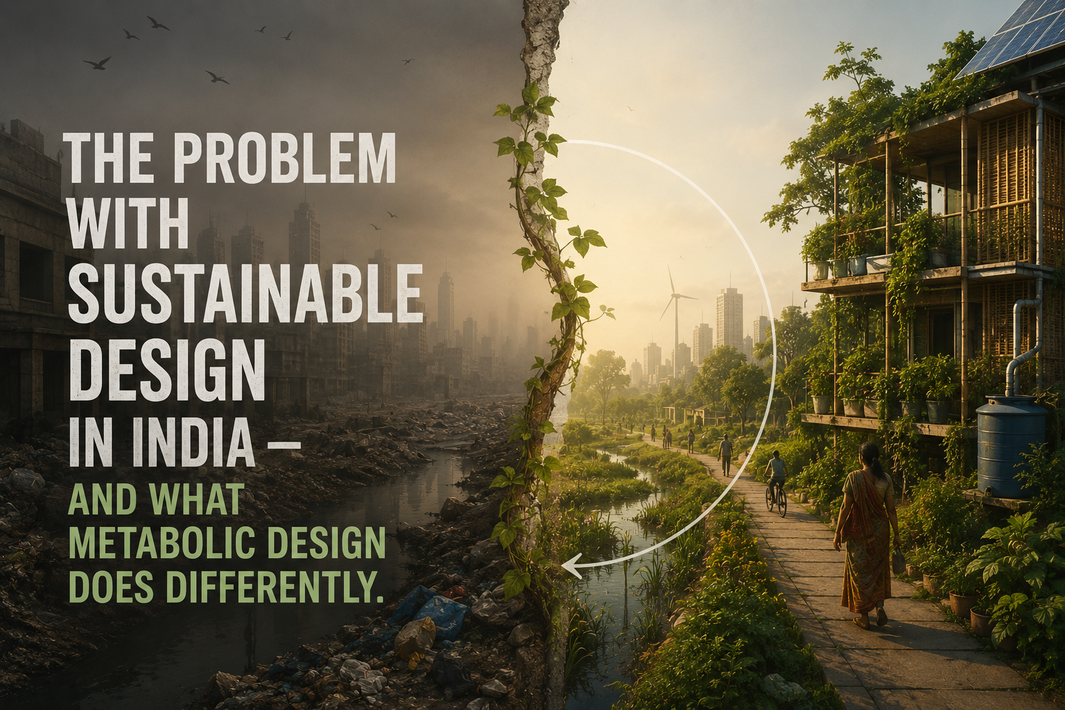 The Problem With Sustainable Design in India — And What Metabolic Design Does Differently.